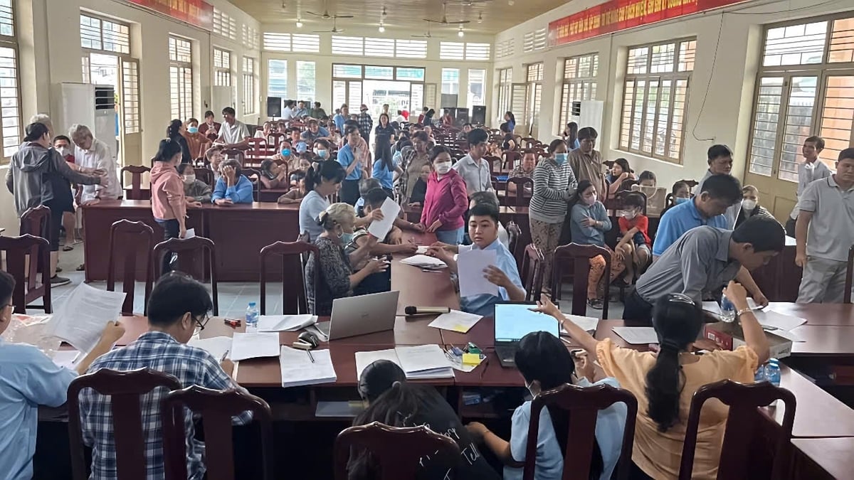 Thị xã Trảng Bàng tổ chức chi trả, bồi thường cao tốc TP.HCM – Mộc Bài. Ảnh: CTV. Thị xã Trảng Bàng tổ chức chi trả, bồi thường cao tốc TP.HCM – Mộc Bài. Ảnh: CTV.