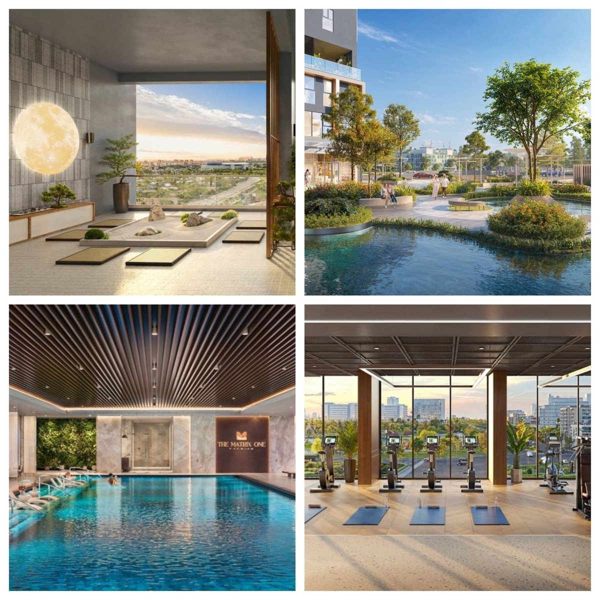 Chuỗi tiện ích cao cấp tại The Matrix One Premium. Ảnh: MIK Group. Chuỗi tiện ích cao cấp tại The Matrix One Premium. Ảnh: MIK Group.