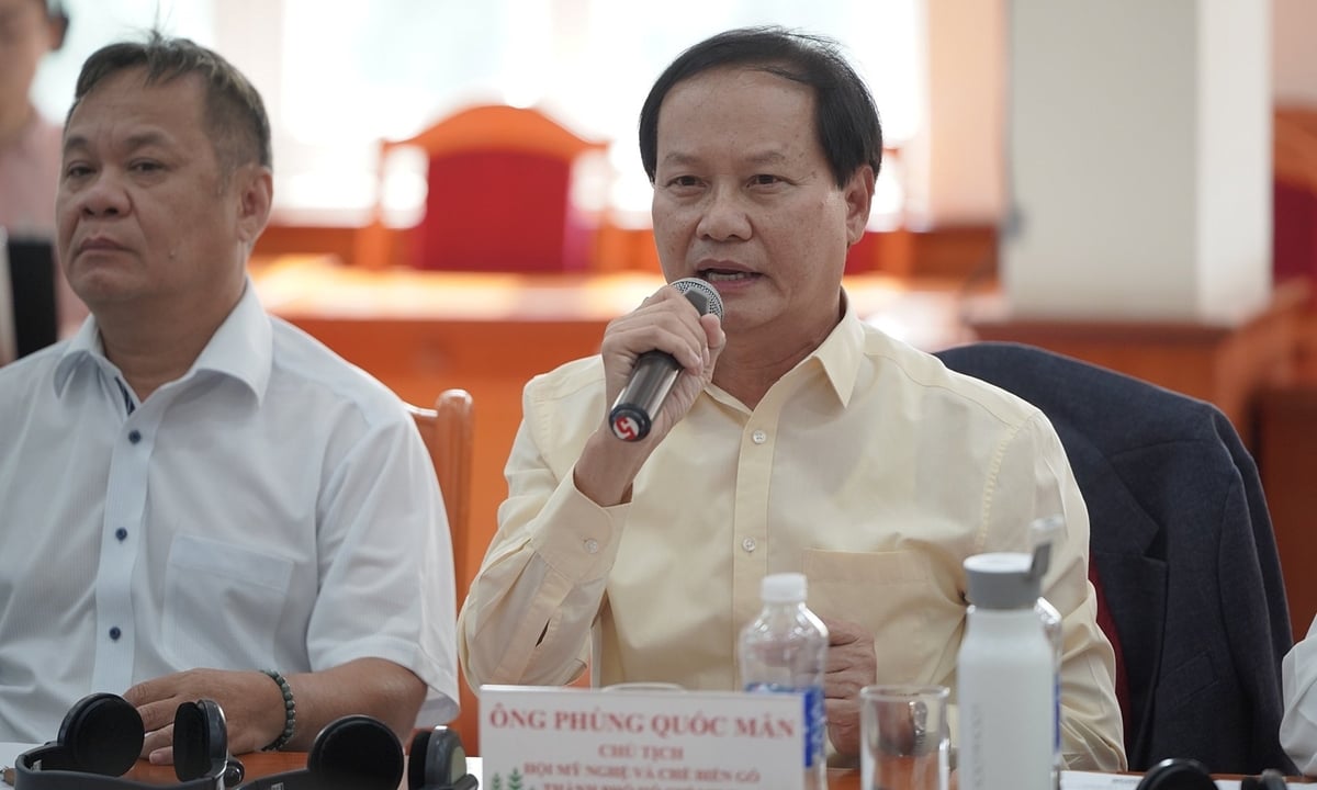 Ông Phùng Quốc Mẫn phát biểu tại tọa đàm. Ảnh: Bảo Thắng. Ông Phùng Quốc Mẫn phát biểu tại tọa đàm. Ảnh: Bảo Thắng.