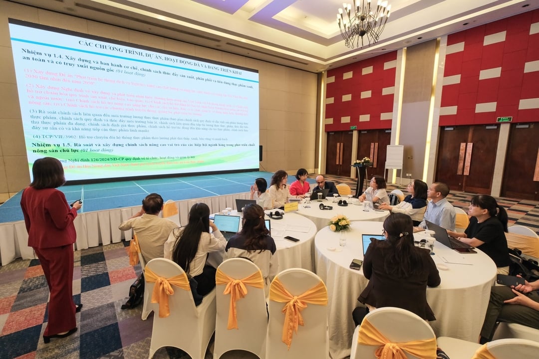 Các chuyên gia tham vấn dự thảo kế hoạch chi tiết triển khai Kế hoạch hành động Quốc gia về Chuyển đổi hệ thống LTTP, do Bộ NN-MT phối hợp UNDP tổ chức ngày 24/6 tại Hà Nội. Ảnh: Quỳnh Chi. Các chuyên gia tham vấn dự thảo kế hoạch chi tiết triển khai Kế hoạch hành động Quốc gia về Chuyển đổi hệ thống LTTP, do Bộ NN-MT phối hợp UNDP tổ chức ngày 24/6 tại Hà Nội. Ảnh: Quỳnh Chi.