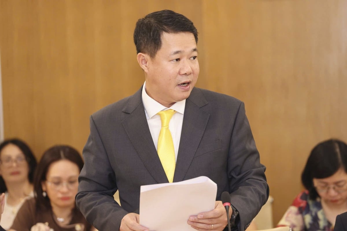 Ông Nguyễn Trường Giang phát biểu nhận nhiệm vụ. Ảnh: VNP. Ông Nguyễn Trường Giang phát biểu nhận nhiệm vụ. Ảnh: VNP.