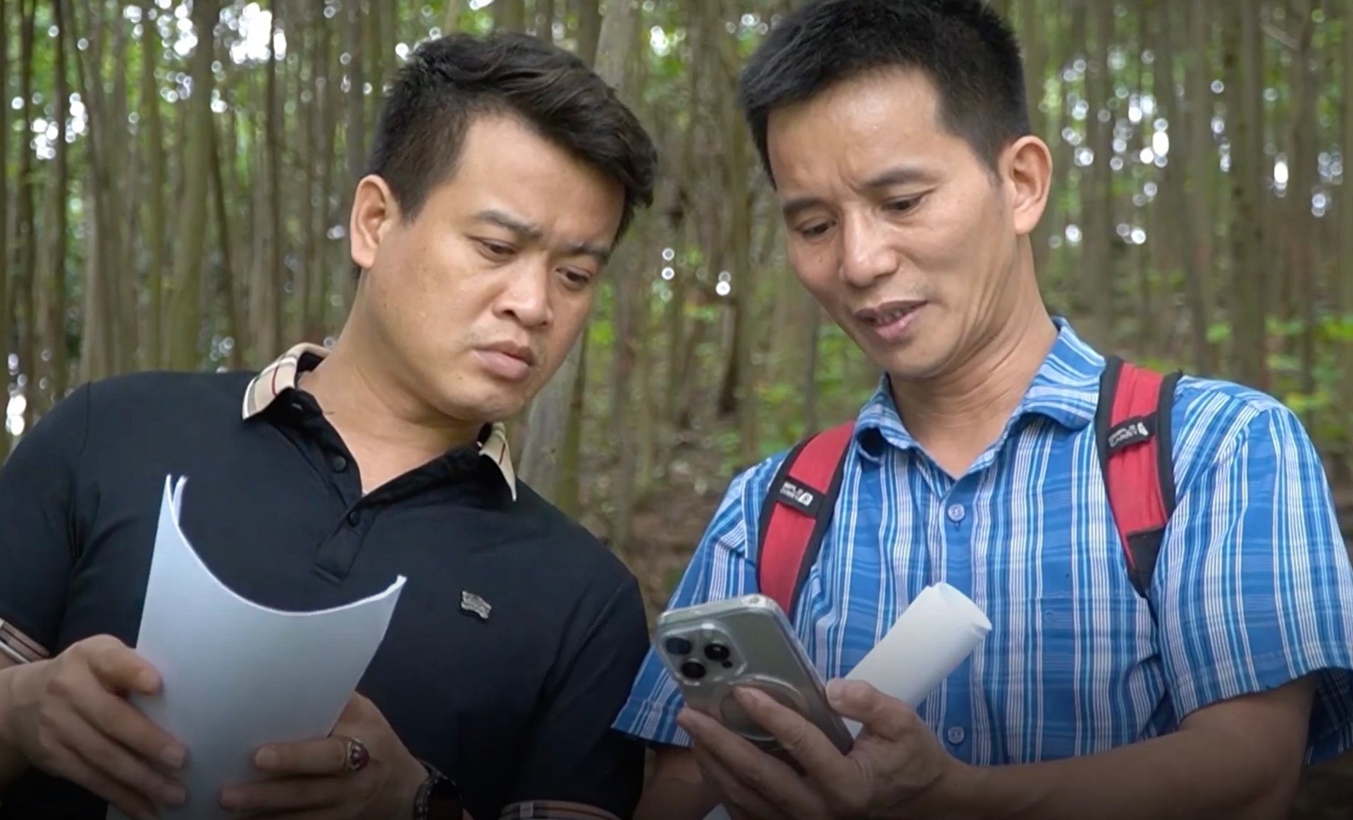 Các nhà nghiên cứu thường xuyên theo dõi sự phát triển của các tổ kiến. Ảnh: H.Đ. Các nhà nghiên cứu thường xuyên theo dõi sự phát triển của các tổ kiến. Ảnh: H.Đ.
