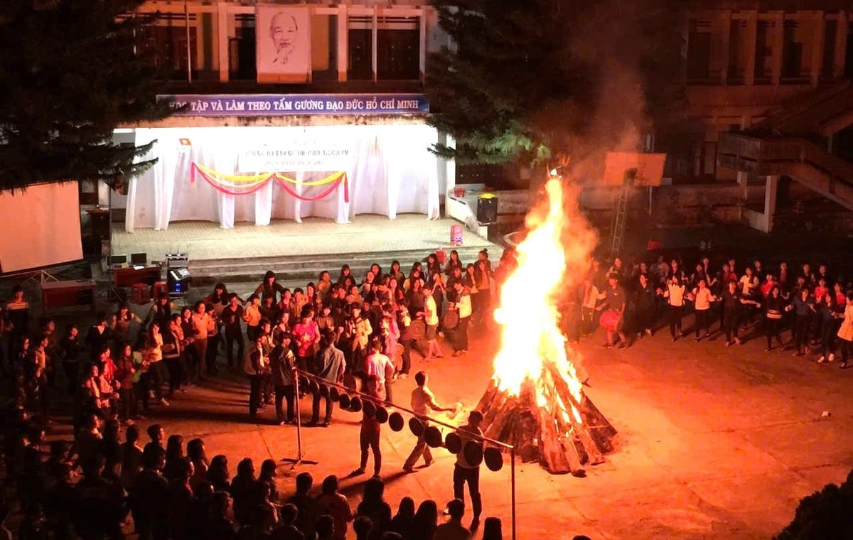 Các em học sinh là con em đồng bào dân tộc thiểu số vui vẻ sinh hoạt tại các trường nội trú, bán trú tỉnh Gia Lai. Ảnh: CTV. Các em học sinh là con em đồng bào dân tộc thiểu số vui vẻ sinh hoạt tại các trường nội trú, bán trú tỉnh Gia Lai. Ảnh: CTV.