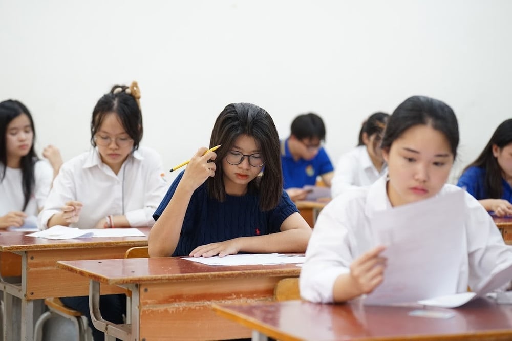 Thí sinh thi tốt nghiệp THPT năm 2024. Ảnh: Xuân Phú. Thí sinh thi tốt nghiệp THPT năm 2024. Ảnh: Xuân Phú.