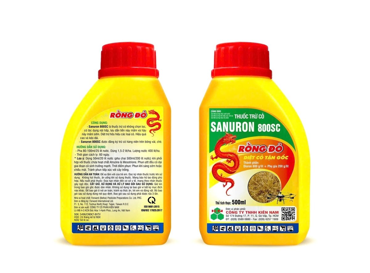 Bộ đôi Sanuron 800SC và Ameso 400SC mang lại giải pháp diệt cỏ tối ưu. Ảnh: TA. Bộ đôi Sanuron 800SC và Ameso 400SC mang lại giải pháp diệt cỏ tối ưu. Ảnh: TA.