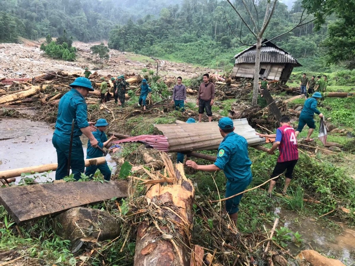 Công tác ứng phó, khắc phục hậu quả thiên tai không được để gián đoạn trong quá trình thực hiện chính quyền địa phương 2 cấp. Ảnh: Đình Tiệp. Công tác ứng phó, khắc phục hậu quả thiên tai không được để gián đoạn trong quá trình thực hiện chính quyền địa phương 2 cấp. Ảnh: Đình Tiệp.