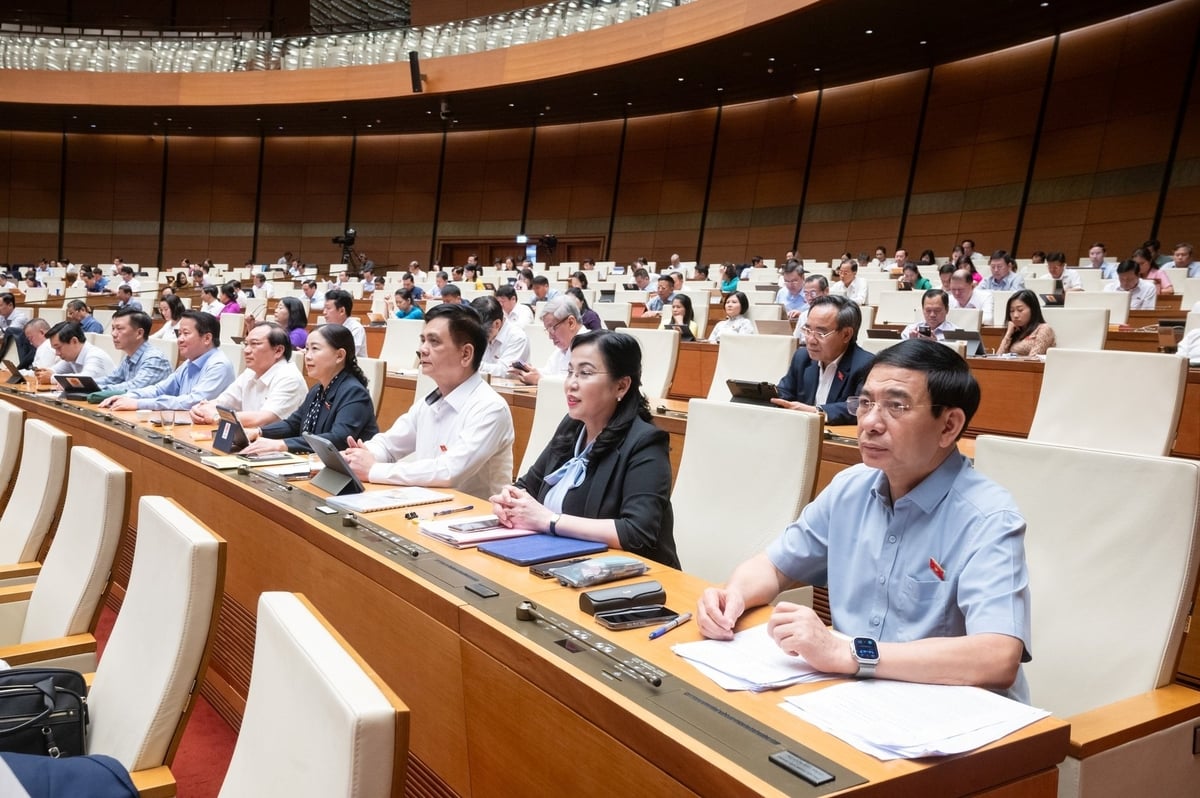 Các đại biểu dự phiên họp. Ảnh: Phạm Thắng. Các đại biểu dự phiên họp. Ảnh: Phạm Thắng.