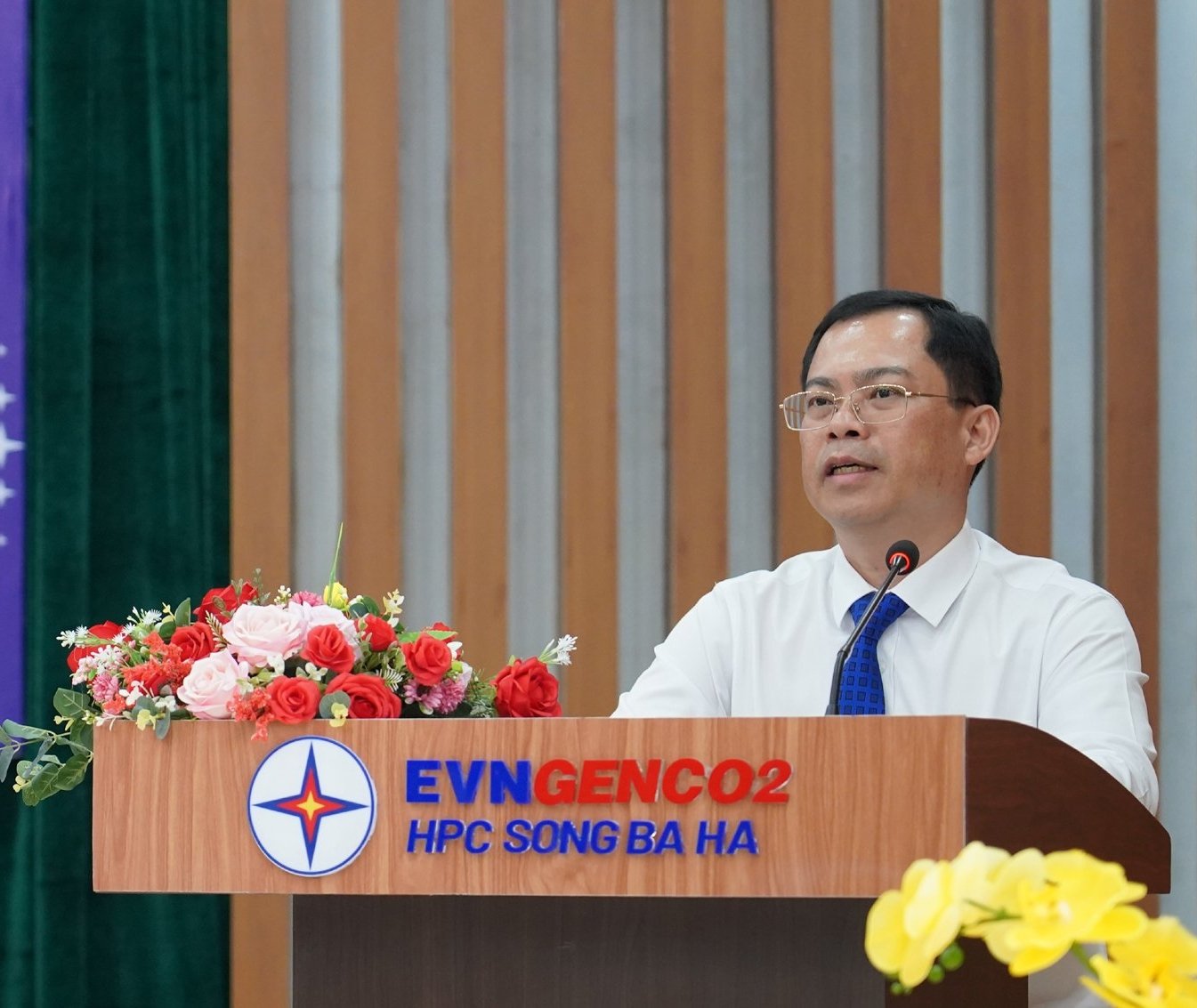 Ông Nguyễn Đức Phú, Quyền Tổng Giám đốc Công ty Cổ phần Thủy điện Sông Ba Hạ. Ảnh: HT. Ông Nguyễn Đức Phú, Quyền Tổng Giám đốc Công ty Cổ phần Thủy điện Sông Ba Hạ. Ảnh: HT.