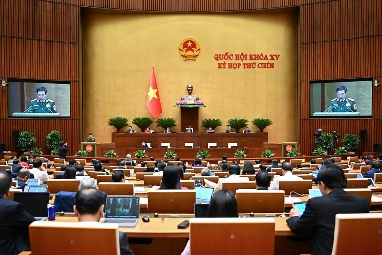 Toàn cảnh phiên họp. Ảnh: Quochoi. Toàn cảnh phiên họp. Ảnh: Quochoi.