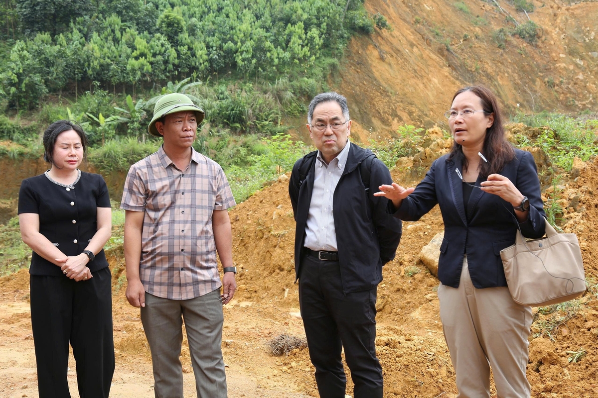 Tỉnh Yên Bái xác định xây dựng những khu tái định cư mới phải an toàn và có điều kiện tốt hơn. Ảnh: Thanh Tiến.