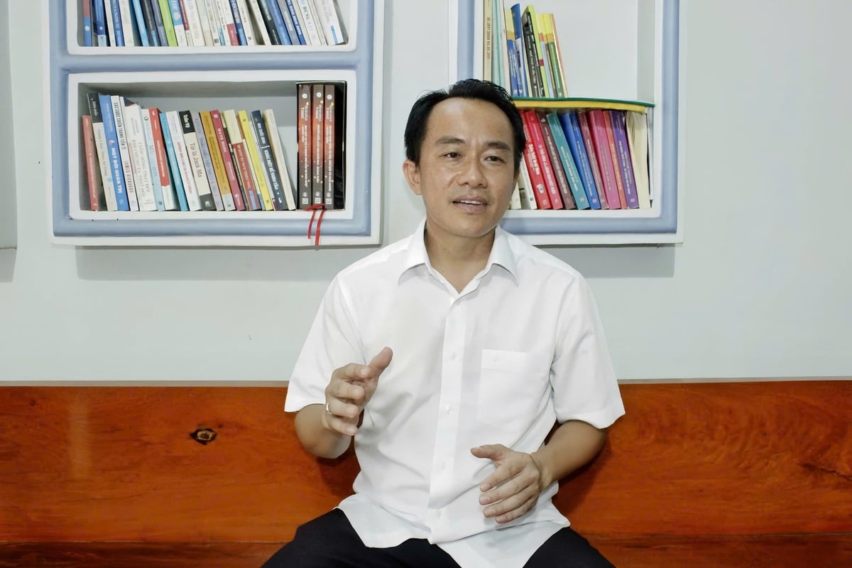 Luật sư Hoàng Bình Trọng chia sẻ với Báo Nông nghiệp và Môi trường. Ảnh: Trần Trung.