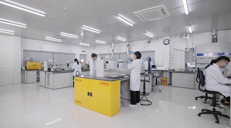 Phòng thí nghiệm hiện đại của Cargill tại Việt Nam.