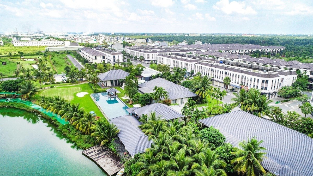 Khu đô thị Phúc An City (Đức Hòa, Long An) do Trần Anh Group phát triển. Ảnh: Thục Vy. Khu đô thị Phúc An City (Đức Hòa, Long An) do Trần Anh Group phát triển. Ảnh: Thục Vy.
