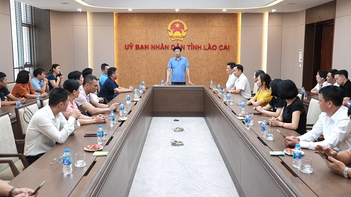 Yên Bái gặp mặt đoàn cán bộ Văn phòng UBND tỉnh Lào Cai. Ảnh: Tuấn Anh. Yên Bái gặp mặt đoàn cán bộ Văn phòng UBND tỉnh Lào Cai. Ảnh: Tuấn Anh.