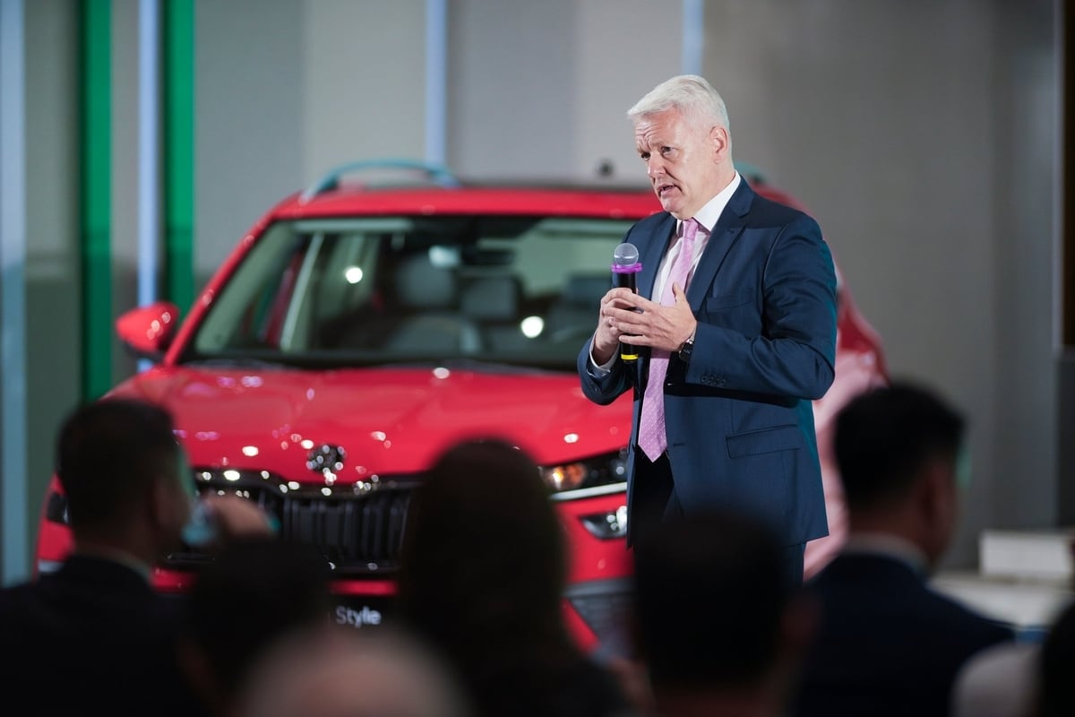 Mr. Ondrej Cerny - Trưởng văn phòng đại diện Skoda Auto tại Việt Nam. Ảnh: Skoda Việt Nam. Mr. Ondrej Cerny - Trưởng văn phòng đại diện Skoda Auto tại Việt Nam. Ảnh: Skoda Việt Nam.