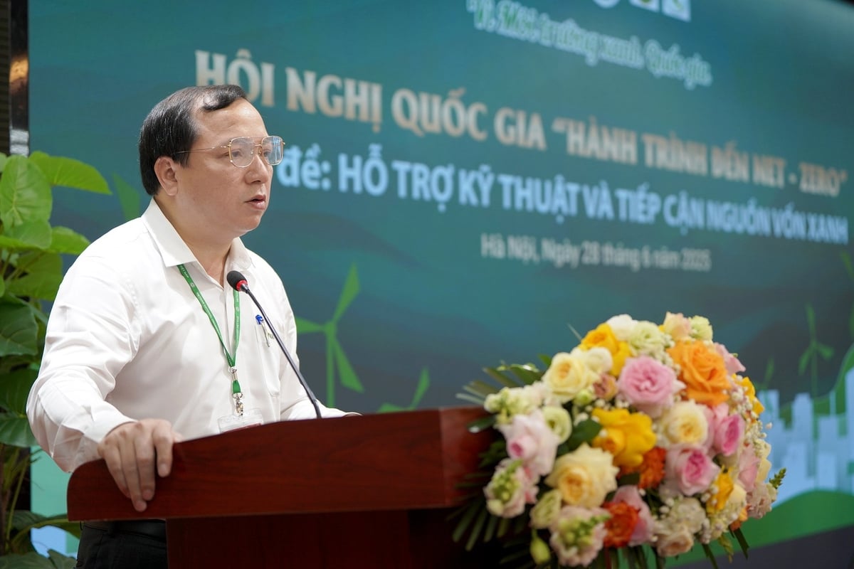 PGS.TS Vũ Ngọc Huyên phát biểu khai mạc hội nghị. Ảnh: Bảo Thắng. PGS.TS Vũ Ngọc Huyên phát biểu khai mạc hội nghị. Ảnh: Bảo Thắng.