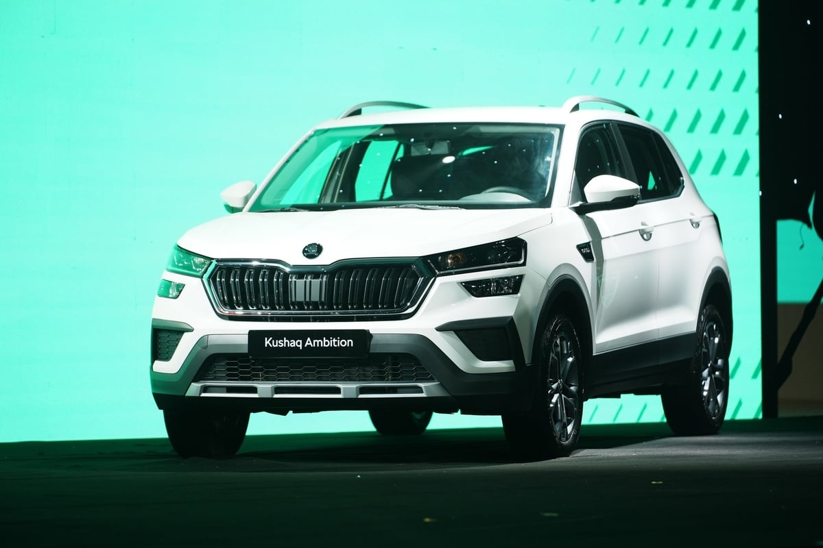 Skoda Kushaq Ambition giá bán 599 Triệu đồng. Ảnh: Skoda Việt Nam. Skoda Kushaq Ambition giá bán 599 Triệu đồng. Ảnh: Skoda Việt Nam.