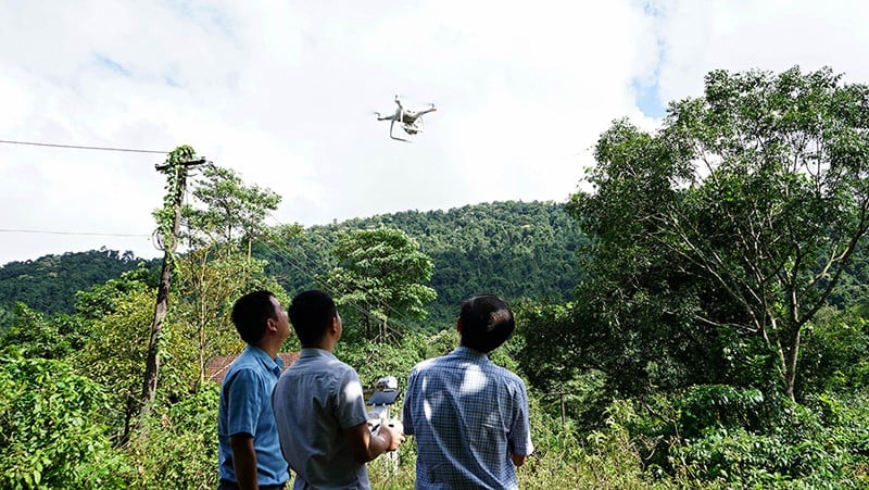 Công nghệ viễn thám phục vụ đắc lực trong quản lý rừng. Ảnh: Minh Hoàng. Công nghệ viễn thám phục vụ đắc lực trong quản lý rừng. Ảnh: Minh Hoàng.