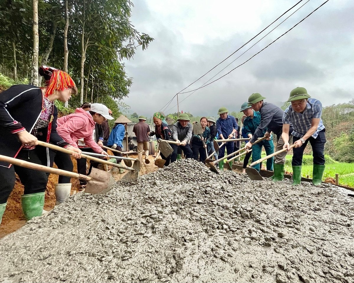 Phong trào xây dựng nông thôn mới lan tỏa rộng khắp tại các địa phương trên toàn tỉnh. Ảnh: Thanh Ngà. Phong trào xây dựng nông thôn mới lan tỏa rộng khắp tại các địa phương trên toàn tỉnh. Ảnh: Thanh Ngà.