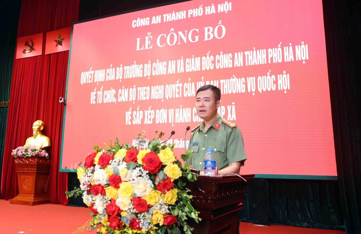 Đại tá Nguyễn Ngọc Quyền - Phó Giám đốc Công an TP Hà Nội phát động phong trào thi đua đặc biệt trong lãnh đạo, chỉ huy các đơn vị. Ảnh: Công an TP Hà Nội. Đại tá Nguyễn Ngọc Quyền - Phó Giám đốc Công an TP Hà Nội phát động phong trào thi đua đặc biệt trong lãnh đạo, chỉ huy các đơn vị. Ảnh: Công an TP Hà Nội.