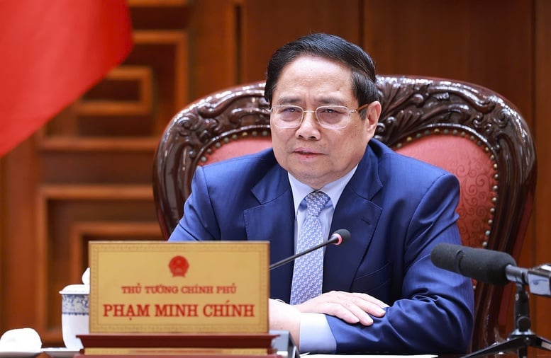 Thủ tướng khẳng định Việt Nam luôn sẵn sàng đối thoại, lắng nghe ý kiến, xem xét các vấn đề quan tâm của các đối tác, trong đó có Hoa Kỳ. Ảnh: VGP. Thủ tướng khẳng định Việt Nam luôn sẵn sàng đối thoại, lắng nghe ý kiến, xem xét các vấn đề quan tâm của các đối tác, trong đó có Hoa Kỳ. Ảnh: VGP.