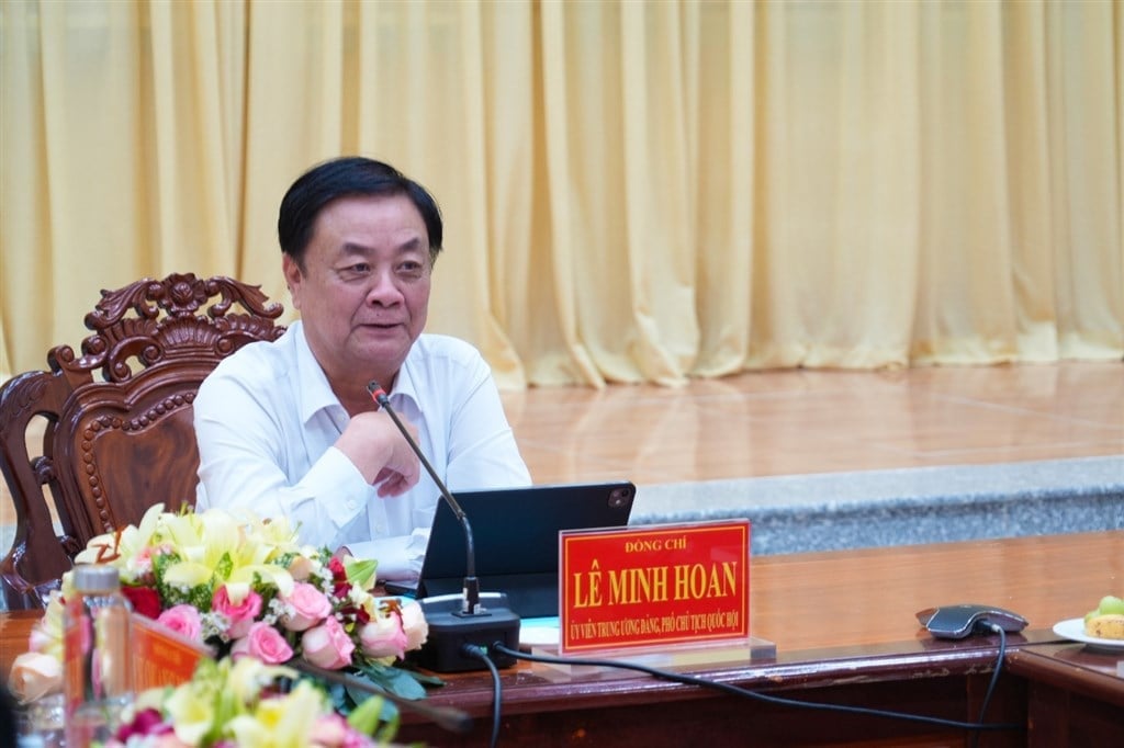 Phó Chủ tịch Quốc hội Lê Minh Hoan phát biểu tại buổi làm việc. Ảnh: Bích Ngọc. Phó Chủ tịch Quốc hội Lê Minh Hoan phát biểu tại buổi làm việc. Ảnh: Bích Ngọc.