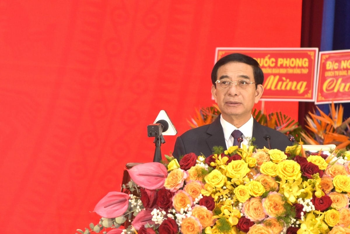Đại tướng Phan Văn Giang phát biểu chỉ đạo tại buổi lễ. Ảnh: Minh Đảm. Đại tướng Phan Văn Giang phát biểu chỉ đạo tại buổi lễ. Ảnh: Minh Đảm.