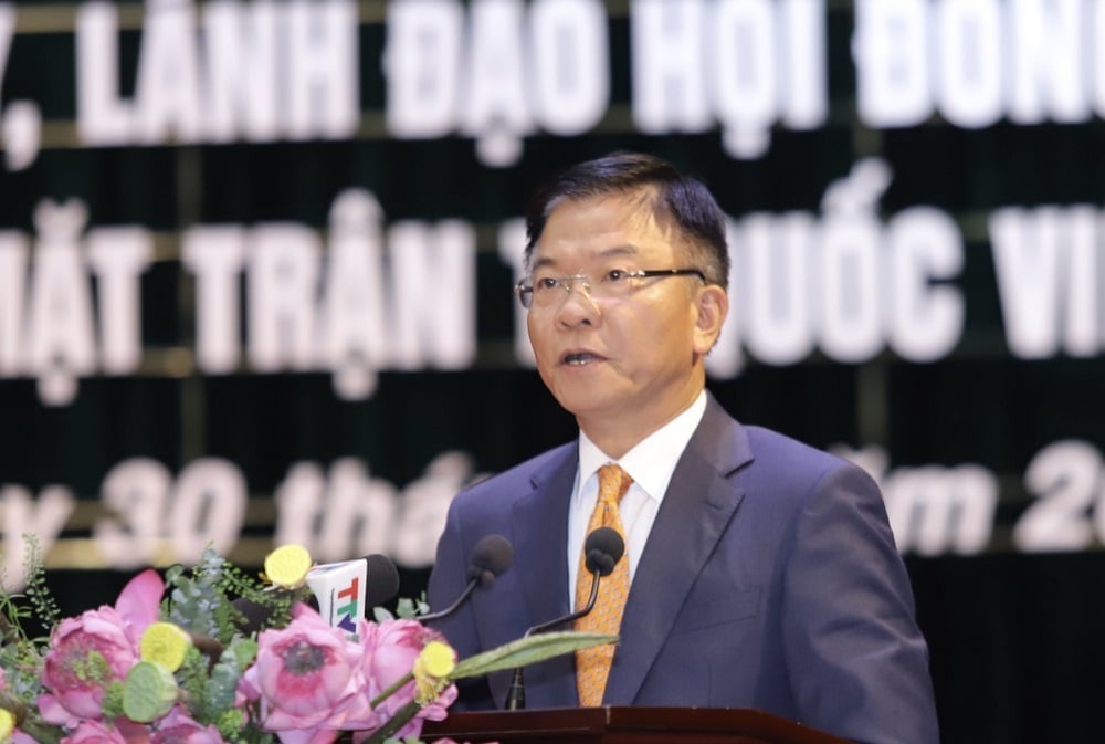 Phó Thủ tướng Chính phủ Lê Thành Long phát biểu tại buổi lễ. Ảnh: BTH. Phó Thủ tướng Chính phủ Lê Thành Long phát biểu tại buổi lễ. Ảnh: BTH.