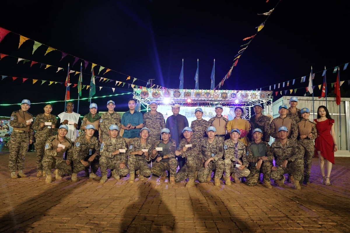 Lực lượng gìn giữ hòa bình Liên Hợp quốc Việt Nam tại Nam Sudan. Ảnh: Sỹ Công. Lực lượng gìn giữ hòa bình Liên Hợp quốc Việt Nam tại Nam Sudan. Ảnh: Sỹ Công.