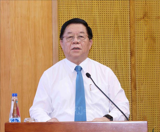 Ủy viên Bộ Chính trị, Bí thư Trung ương Đảng, Trưởng ban Tuyên giáo và Dân vận Trung ương Nguyễn Trọng Nghĩa phát biểu tại Hội nghị. Ảnh: TTXVN. Ủy viên Bộ Chính trị, Bí thư Trung ương Đảng, Trưởng ban Tuyên giáo và Dân vận Trung ương Nguyễn Trọng Nghĩa phát biểu tại Hội nghị. Ảnh: TTXVN.