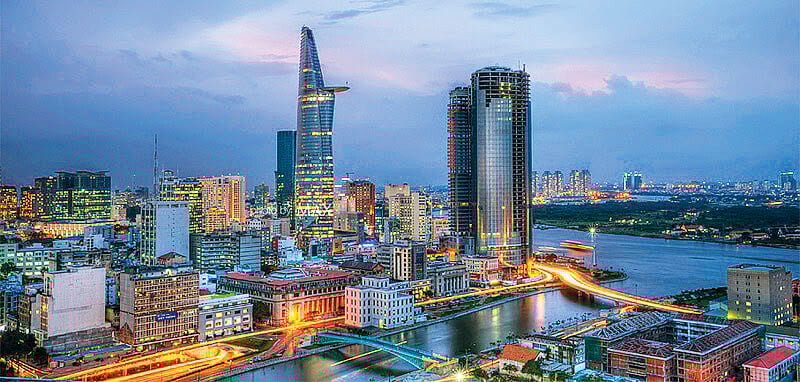 Một góc thành phố Hồ Chí Minh- trung tâm kinh tế, văn hóa, chính trị lớn nhất nước. Ảnh: TL. Một góc thành phố Hồ Chí Minh- trung tâm kinh tế, văn hóa, chính trị lớn nhất nước. Ảnh: TL.