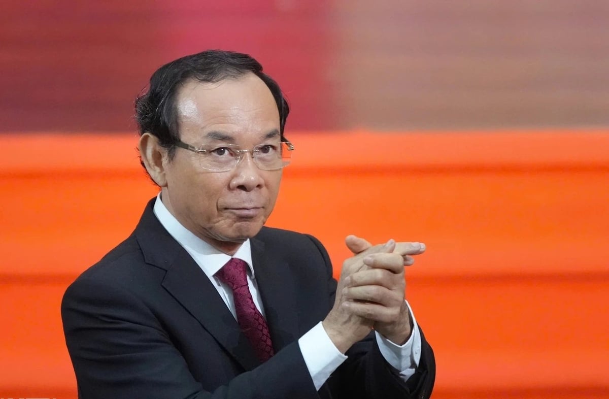 Bí thư Thành ủy Thành phố Hồ Chí Minh là ông Nguyễn Văn Nên. Ảnh: Q.Huy - Hữu Khoa. Bí thư Thành ủy Thành phố Hồ Chí Minh là ông Nguyễn Văn Nên. Ảnh: Q.Huy - Hữu Khoa.