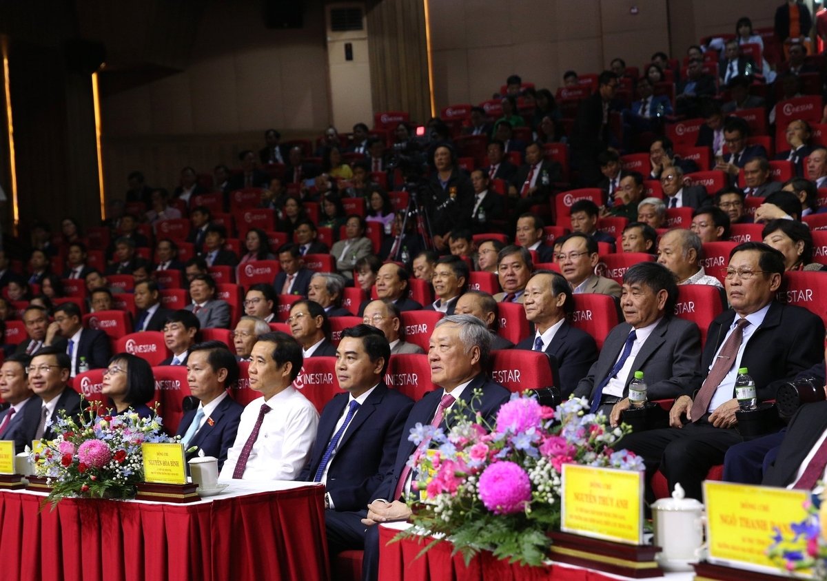 Các đại biểu tham dự buổi lễ. Ảnh: Phạm Hoài. Các đại biểu tham dự buổi lễ. Ảnh: Phạm Hoài.