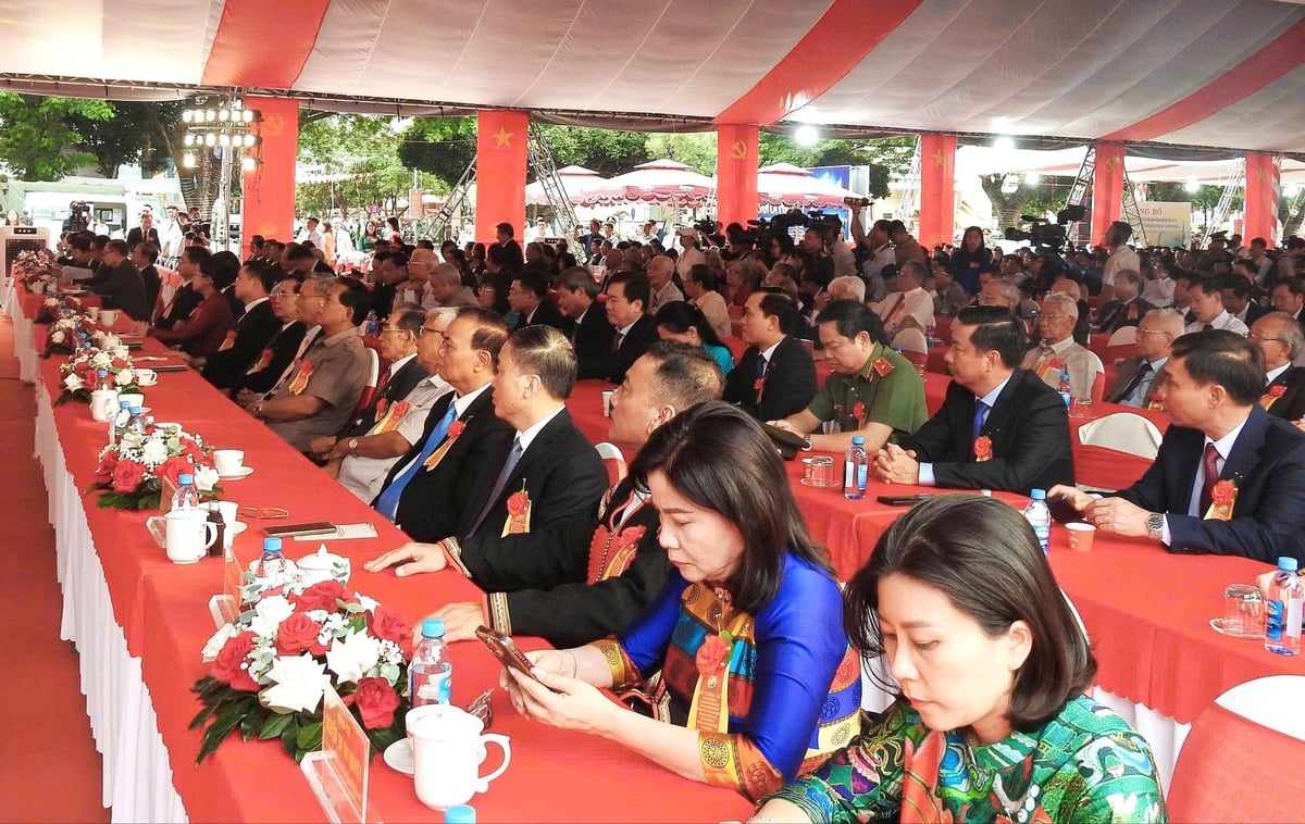 Các đại biểu tham dự lễ công bố. Ảnh: Tuấn Trần. Các đại biểu tham dự lễ công bố. Ảnh: Tuấn Trần.