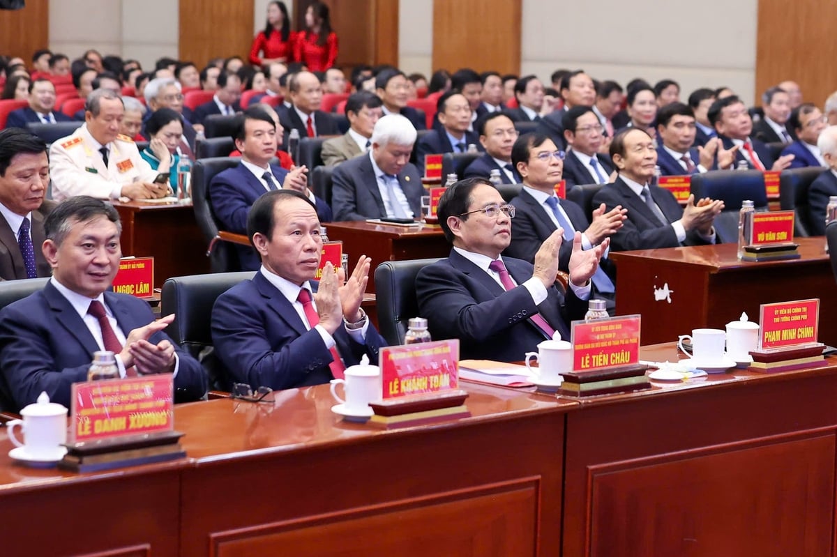 Tại buổi lễ, Thủ tướng Chính phủ Phạm Minh Chính sẽ trao Quyết định công nhận TP Hải Phòng hoàn thành nhiệm vụ xây dựng nông thôn mới năm 2024. Ảnh: Đoàn Bắc. Tại buổi lễ, Thủ tướng Chính phủ Phạm Minh Chính sẽ trao Quyết định công nhận TP Hải Phòng hoàn thành nhiệm vụ xây dựng nông thôn mới năm 2024. Ảnh: Đoàn Bắc.