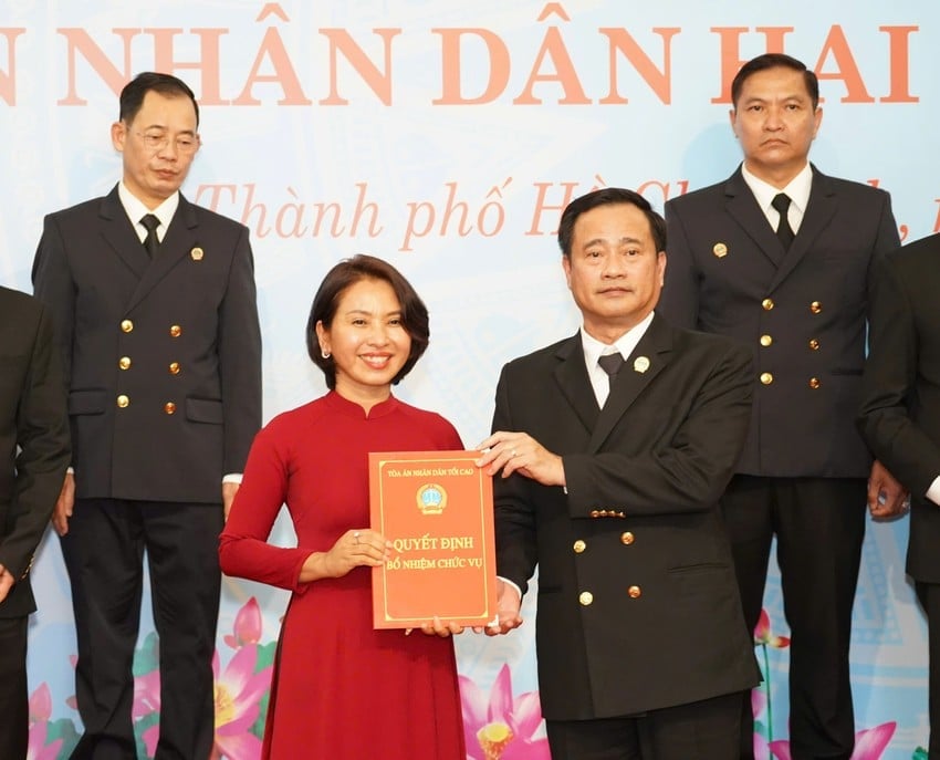 Bà Nguyễn Ngọc Thương, Chánh án TAND khu vực 8. Ảnh: HT. Bà Nguyễn Ngọc Thương, Chánh án TAND khu vực 8. Ảnh: HT.