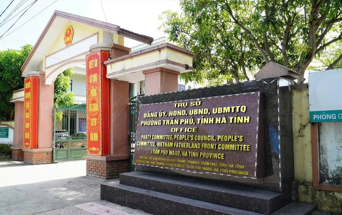 Trụ sở phường Trần Phú mới đặt tại phường Thạch Hạ cũ (khối chính quyền). Ảnh: Thanh Nga. Trụ sở phường Trần Phú mới đặt tại phường Thạch Hạ cũ (khối chính quyền). Ảnh: Thanh Nga.