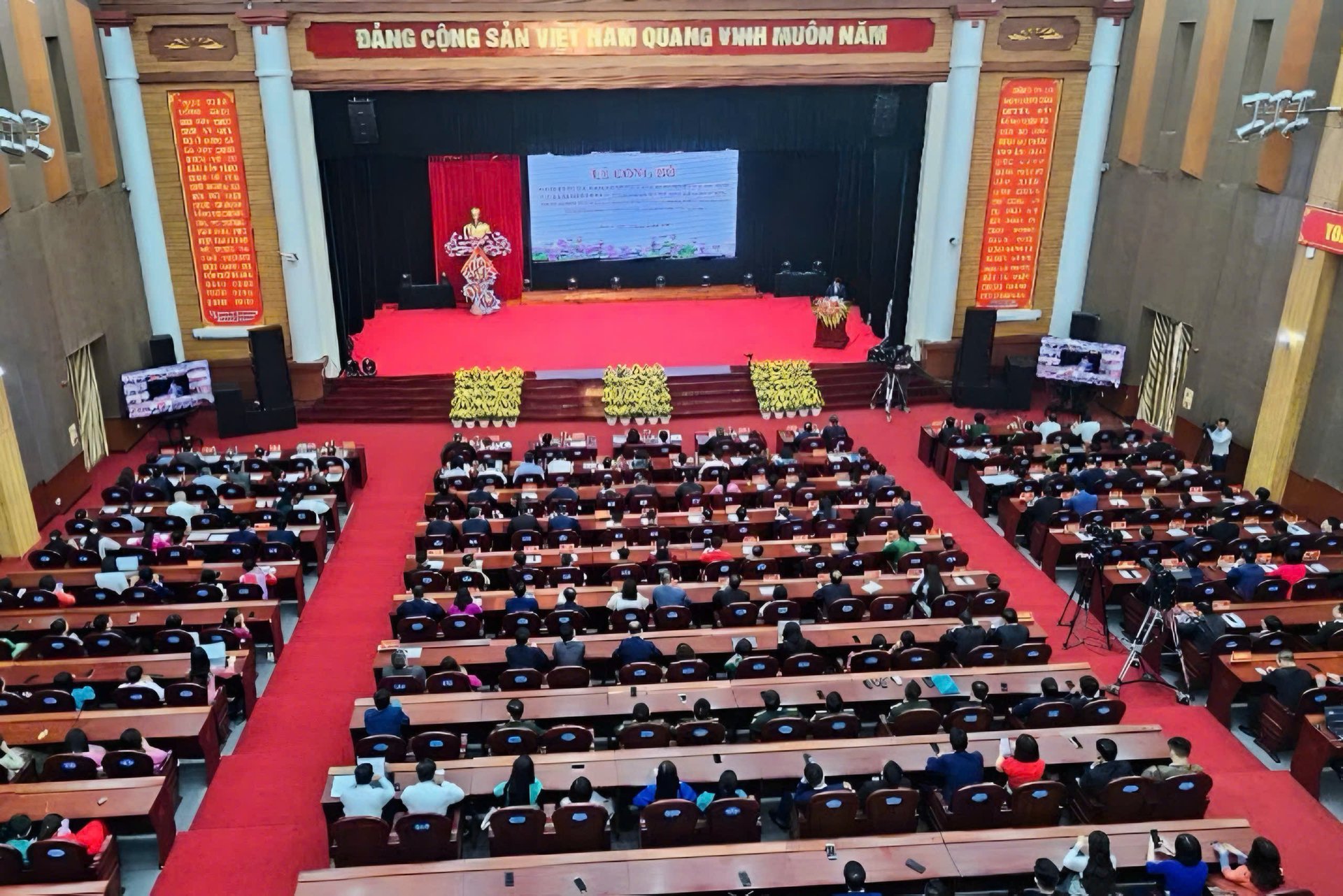 Toàn cảnh Lễ công bố. Ảnh: Nguyễn Nga. Toàn cảnh Lễ công bố. Ảnh: Nguyễn Nga.