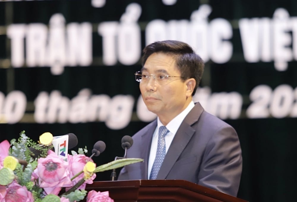 Bí thư Tỉnh ủy Nguyễn Doãn Anh phát biểu tại buổi lễ. Ảnh: BTH. Bí thư Tỉnh ủy Nguyễn Doãn Anh phát biểu tại buổi lễ. Ảnh: BTH.