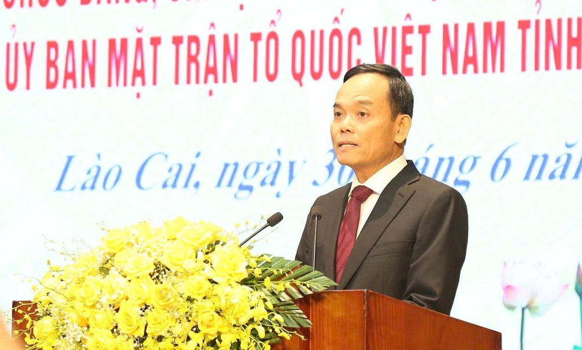 Bí thư Trung ương Đảng, Trưởng Ban Chính sách và Chiến lược Trung ương Trần Lưu Quang yêu cầu tỉnh Lào Cai mới vận hành bộ máy thông suốt, hiệu quả ngay từ ngày 1/7/2025. Ảnh: Thanh Tiến. Bí thư Trung ương Đảng, Trưởng Ban Chính sách và Chiến lược Trung ương Trần Lưu Quang yêu cầu tỉnh Lào Cai mới vận hành bộ máy thông suốt, hiệu quả ngay từ ngày 1/7/2025. Ảnh: Thanh Tiến.