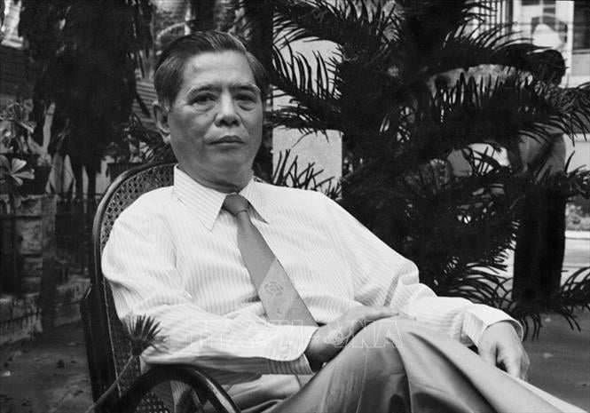 Tổng Bí thư Nguyễn Văn Linh (tháng 1/1989).