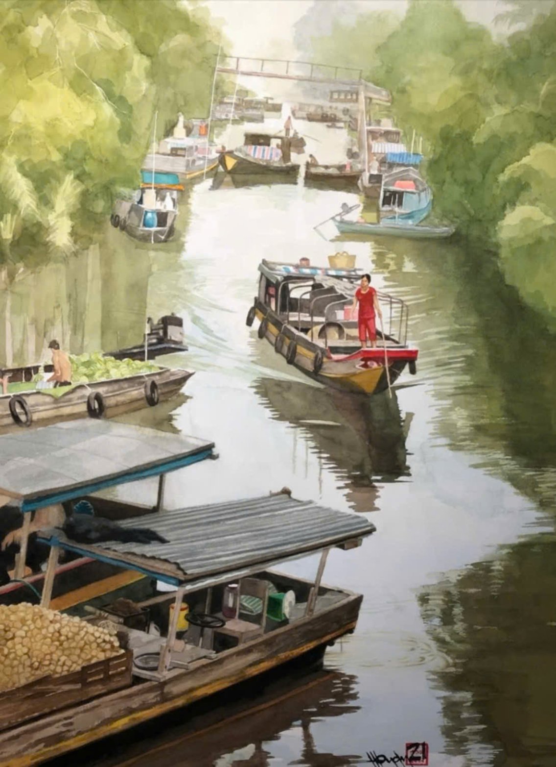 'Dòng kênh thân quen'. 'Dòng kênh thân quen'.