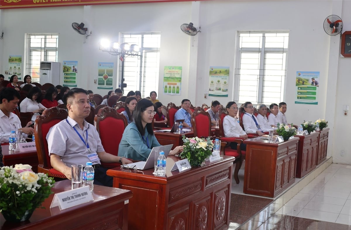 Các đại biểu tham dự Lễ ra quân Tổng điều tra nông nghiệp, nông thôn 2025. Ảnh: Thanh Tâm Các đại biểu tham dự Lễ ra quân Tổng điều tra nông nghiệp, nông thôn 2025. Ảnh: Thanh Tâm