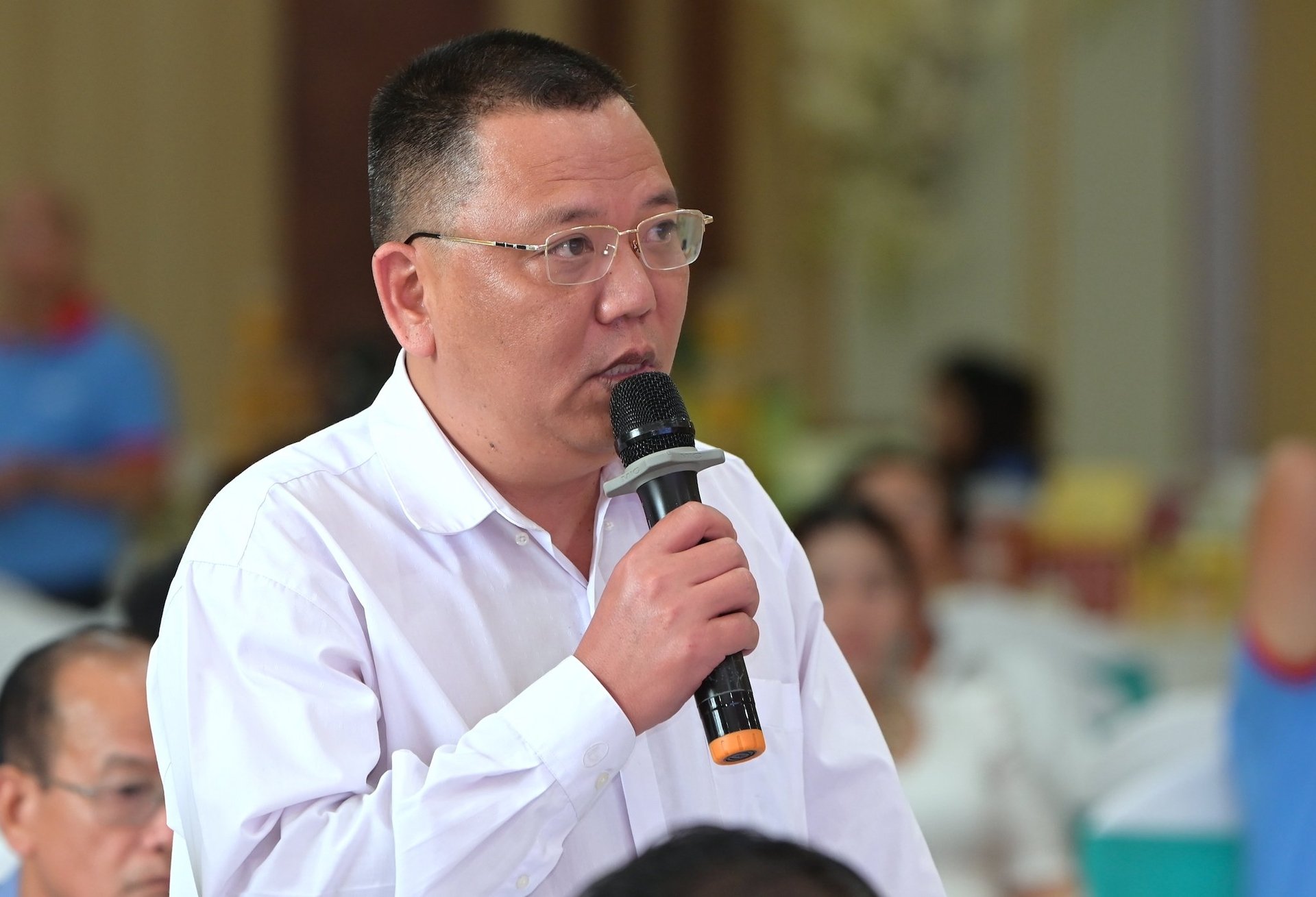 Ông Ngô Xuân Nam, Phó Giám đốc Văn phòng SPS Việt Nam trả lời về vấn đề thay đổi địa chỉ mã số vùng trồng, cơ sở đóng gói khi triển khai chính quyền 2 cấp17:15Anh Nghiên NNVN/-strong/-heart:>:o:-((:-h