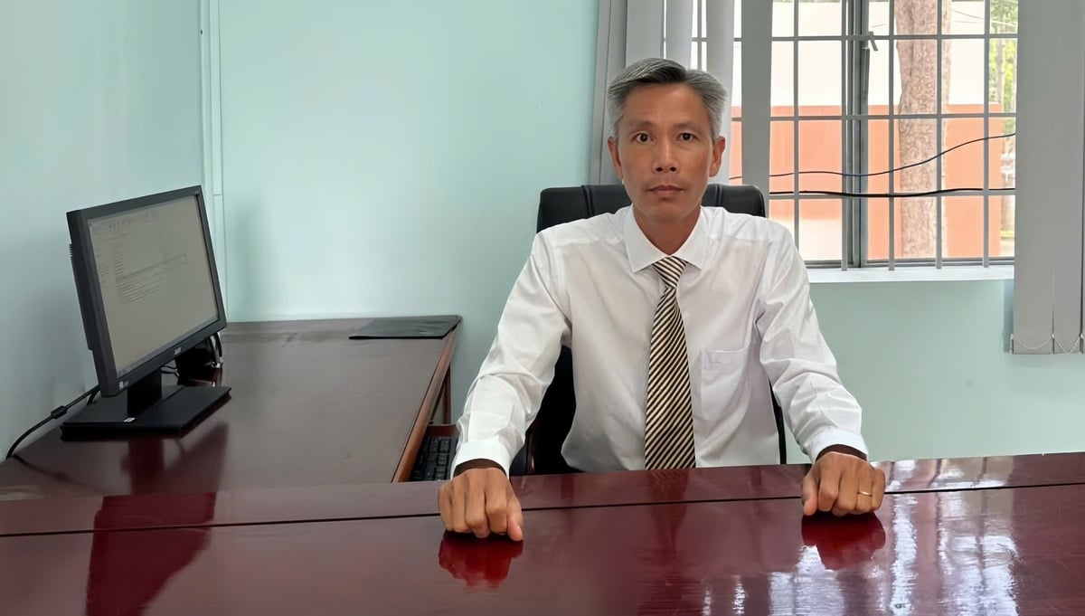 Ông Nguyễn Thanh Thông khẳng định sáp nhập là cơ hội để xây dựng bộ máy hiện đại, tinh gọn và phục vụ tốt hơn. Ảnh: Trần Phi.