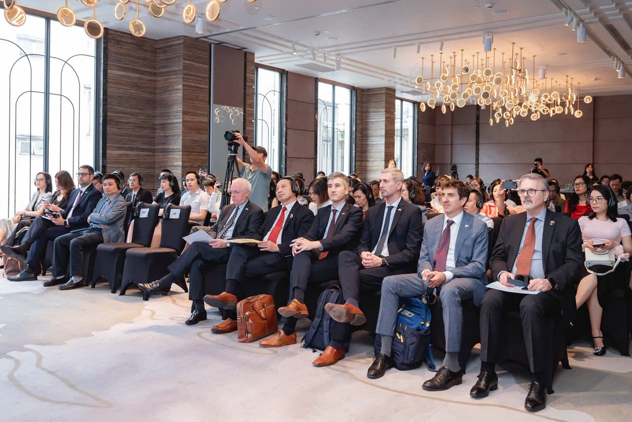 Delegates attending the 'Argentina - Vietnam Business Opportunities' seminar. Photo: Embassy of Argentina in Vietnam.