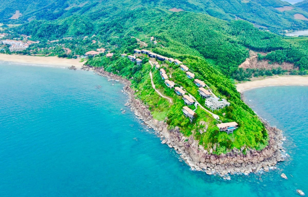 Laguna Lăng Cô là khu nghỉ dưỡng phức hợp đẳng cấp quốc tế đầu tiên tại Việt Nam. Ảnh: Văn Dinh.