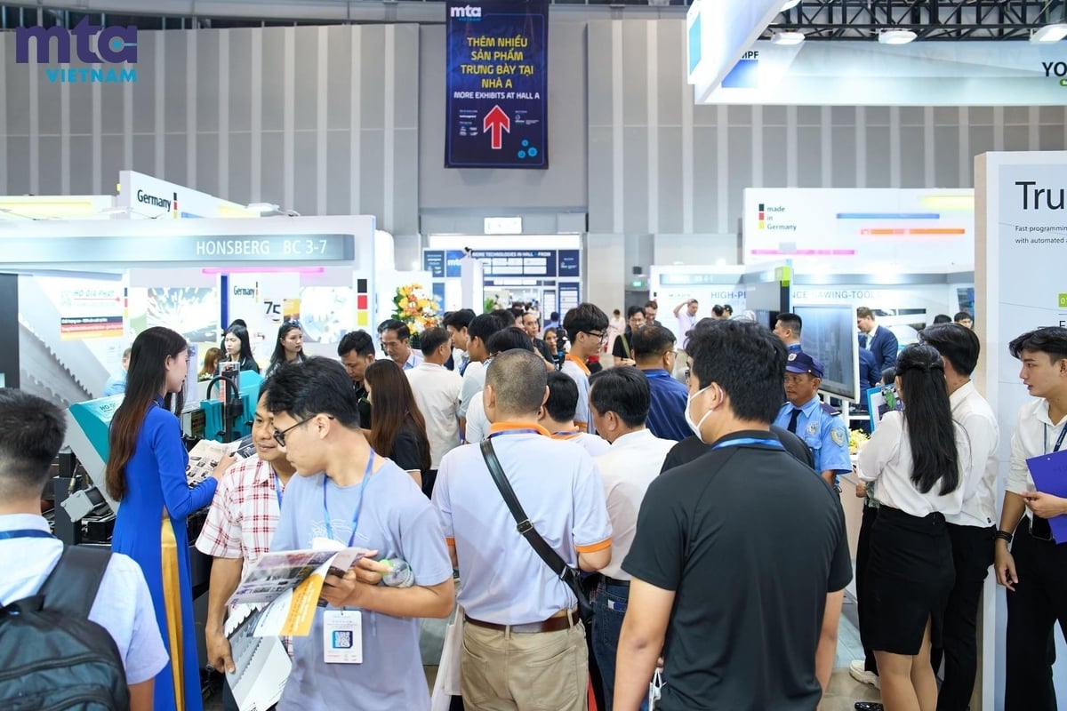 Khách tham quan tại triển lãm MTA Vietnam 2025. Ảnh: HT.