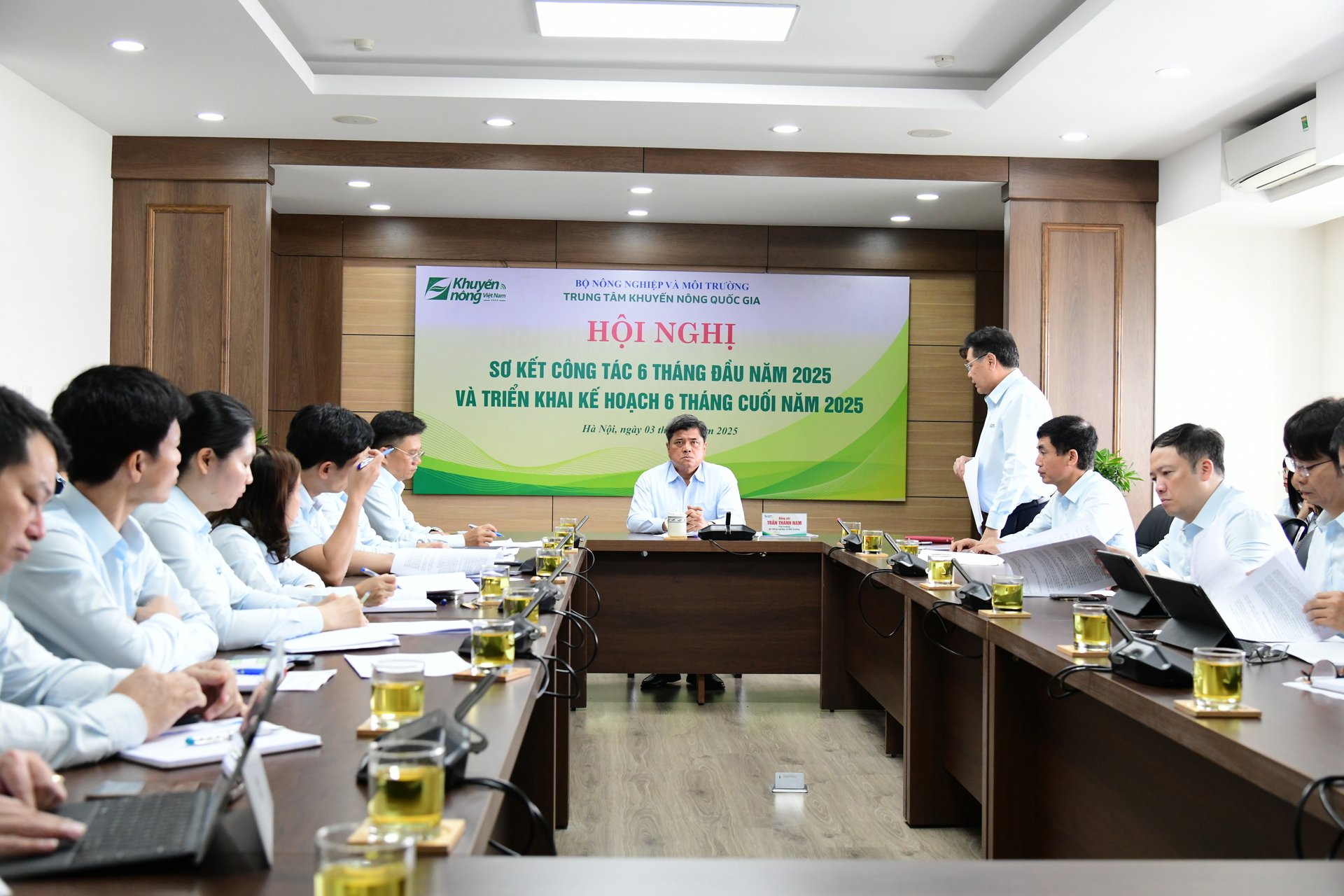 Toàn cảnh Hội nghị sơ kết công tác 6 tháng đầu năm và triển khai kế hoạch công tác 6 tháng cuối năm 2025. Ảnh: Phương Linh.