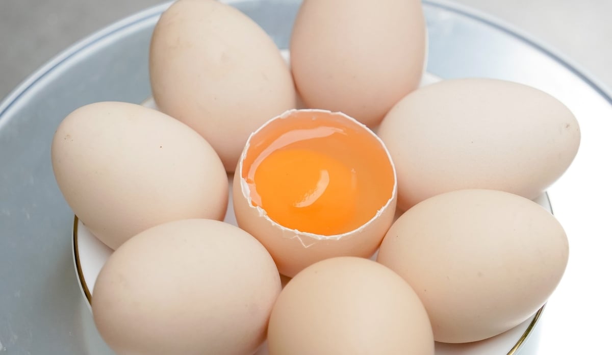 Trứng gà Mã Đà có hàm lượng dinh dưỡng cao, thơm tự nhiên, phù hợp để tăng cường dưỡng chất, thể lực. Ảnh: Lê Bình.